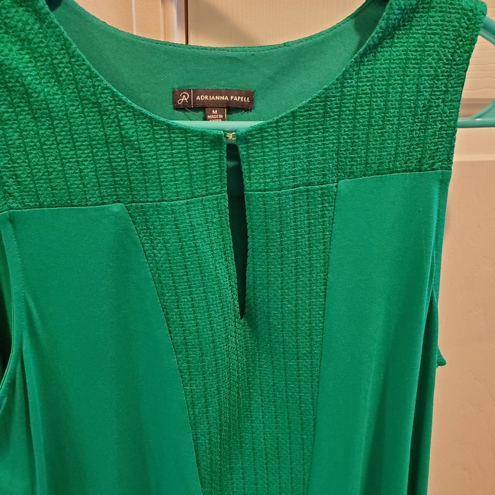 Beautiful deep green top